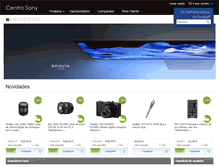 Tablet Screenshot of centrosony.com.pt